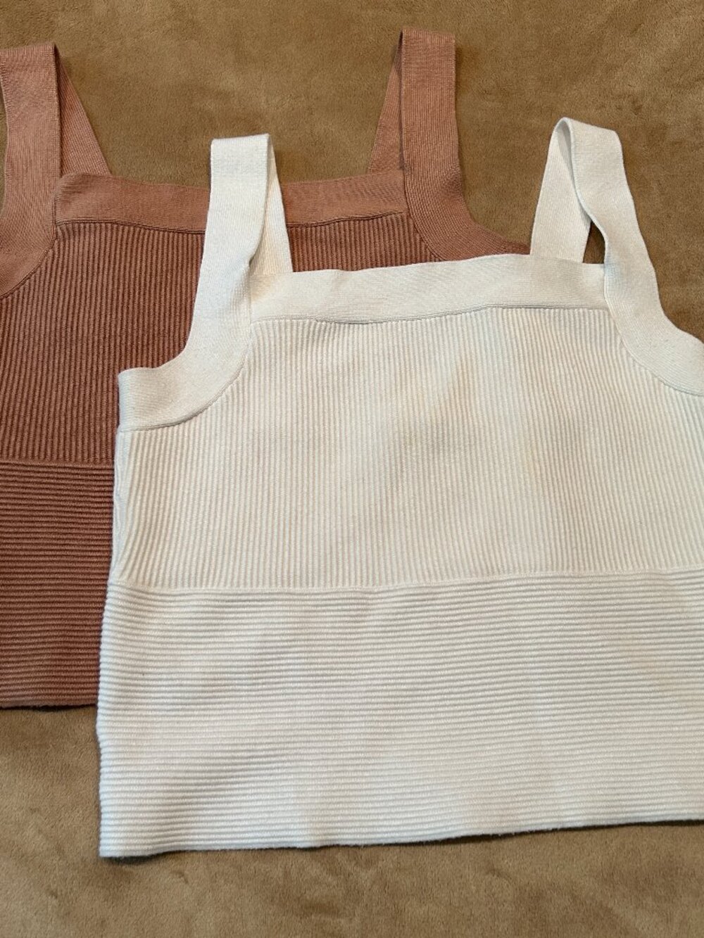 Set of 2 - Abercrombie & Fitch Cropped Tank Tops Size Large